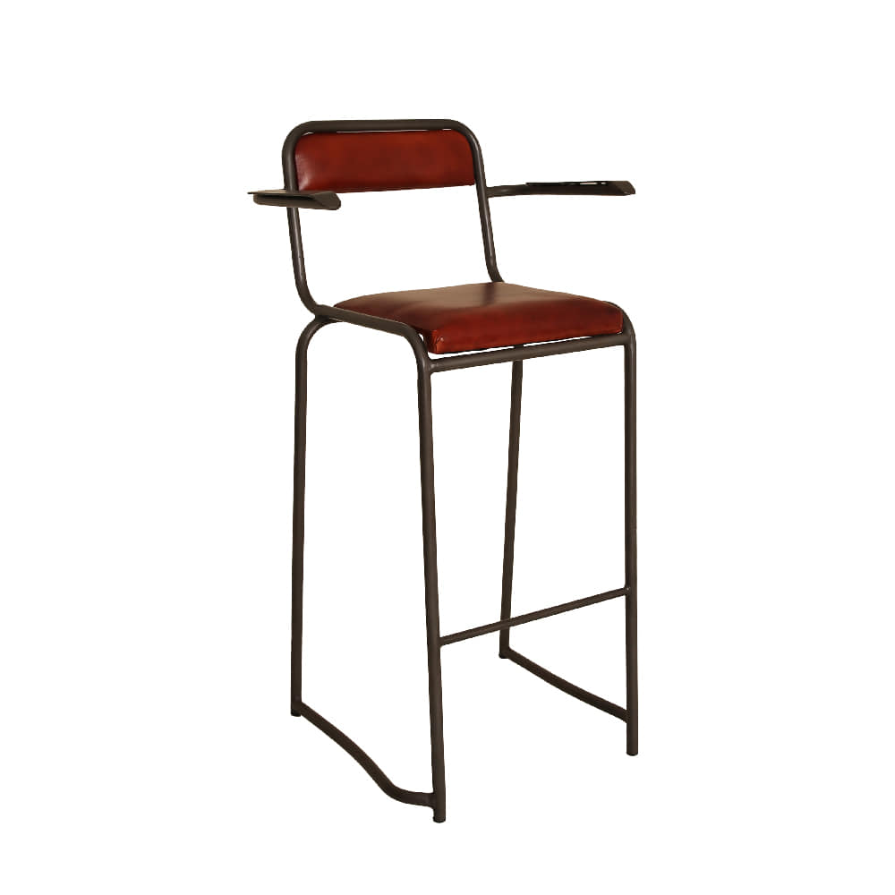 Bar Chair Hadrest Leather (K-1444L)