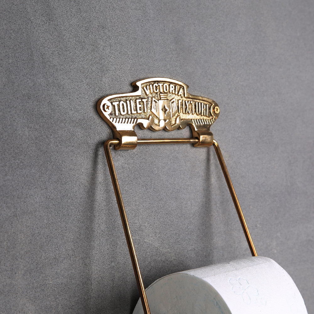Brass toilet roll holder victoria (UDG-TR01)